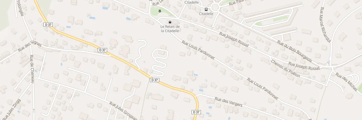 Plan du 51 Rue Louis Pardonnet à Montbéliard