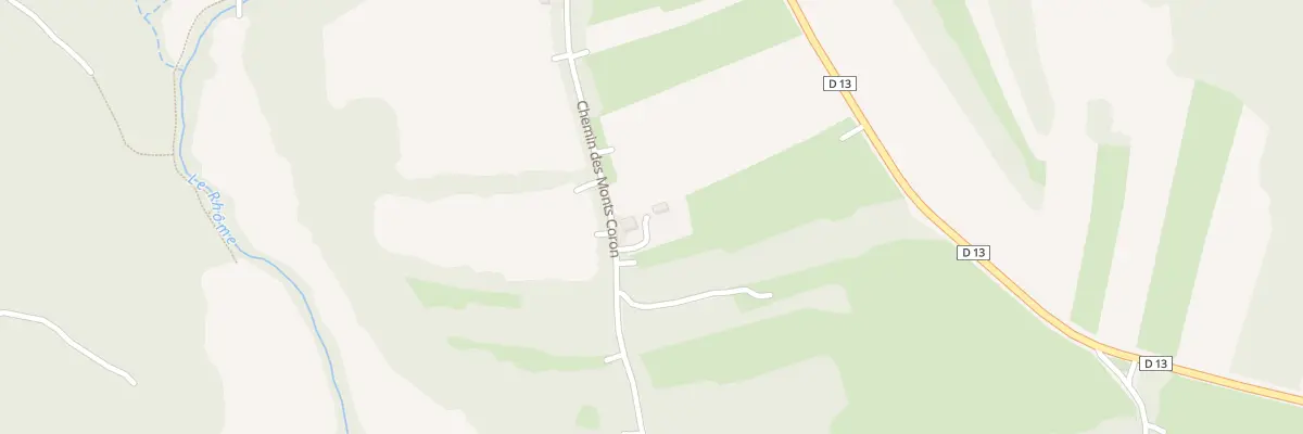 Plan du 9 Che des Monts Coron à Auxelles-Bas