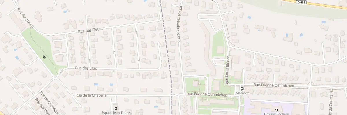 Plan du 20 Rue Nungesser et Coli à Montbéliard