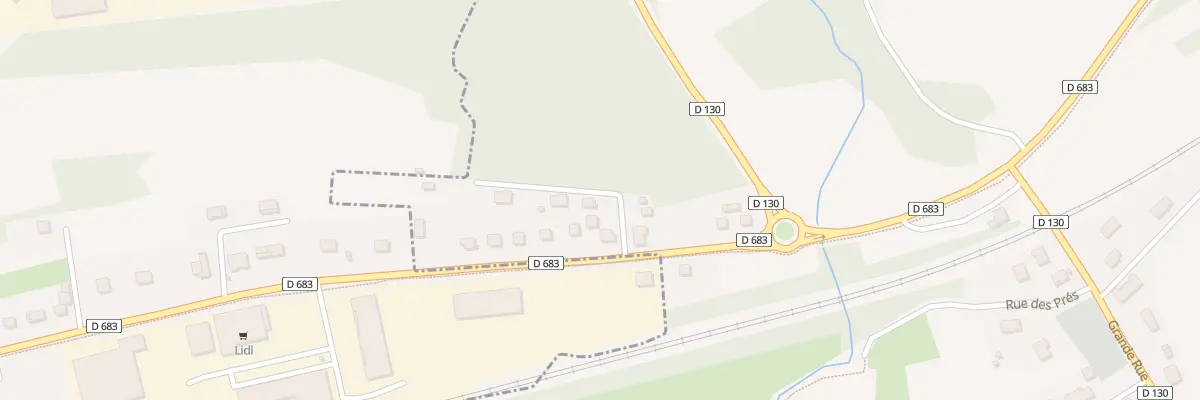 Plan du 1B Imp du Bois Joli à Brevilliers