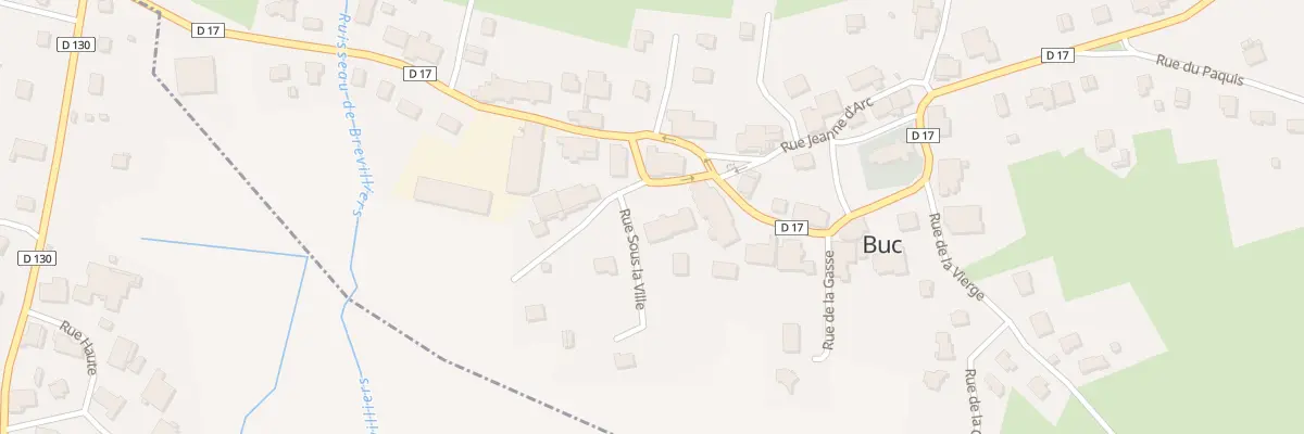 Plan du 23 Rue Charles de Gaulle à Buc