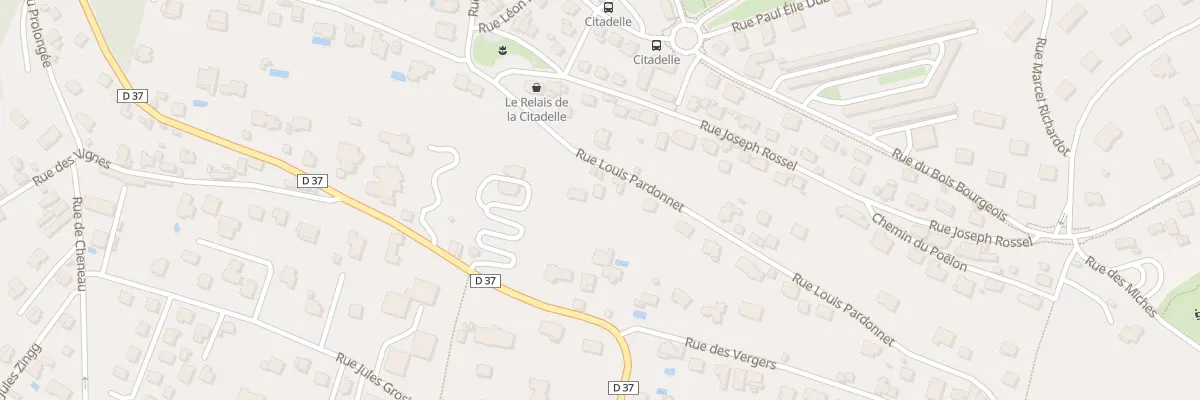 Plan du 49 Rue Louis Pardonnet à Montbéliard