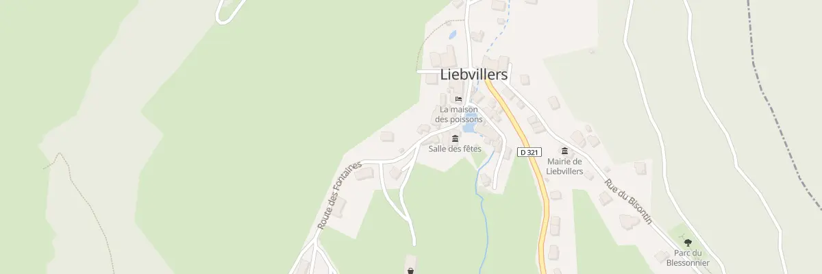 Plan du 10 Rte des Fontaines à Liebvillers
