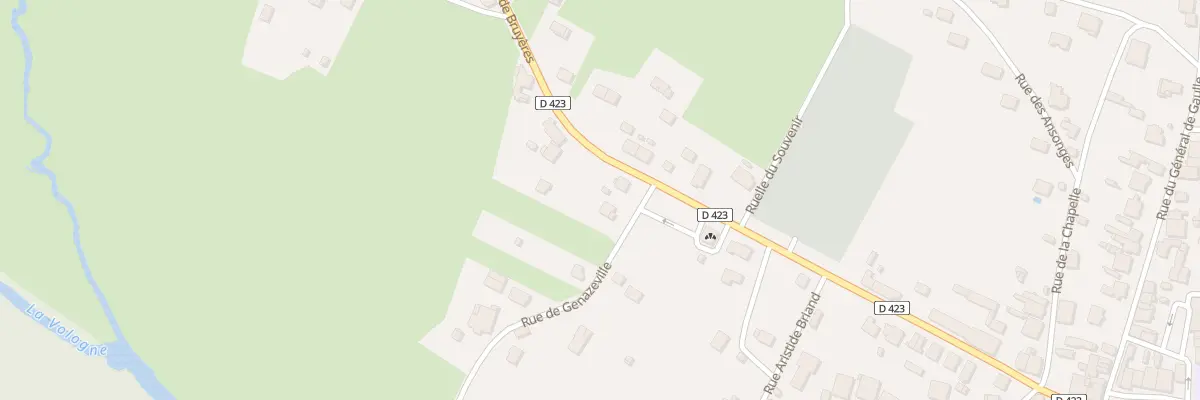 Plan du 33 Rue de Genazeville à Granges-Aumontzey