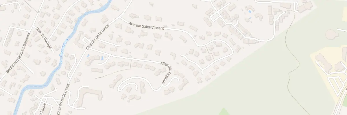 Plan du 585 Av Saint Vincent à Saint-Raphaël