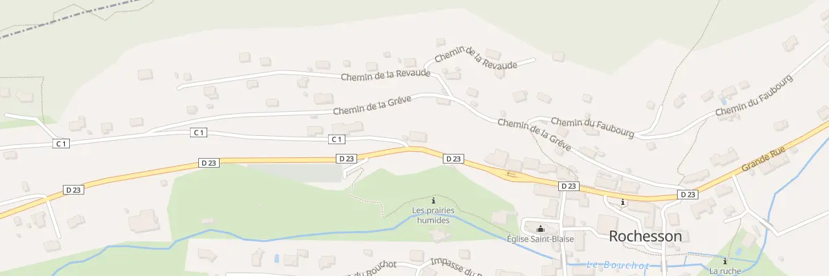 Plan du 32 Grande Rue à Rochesson