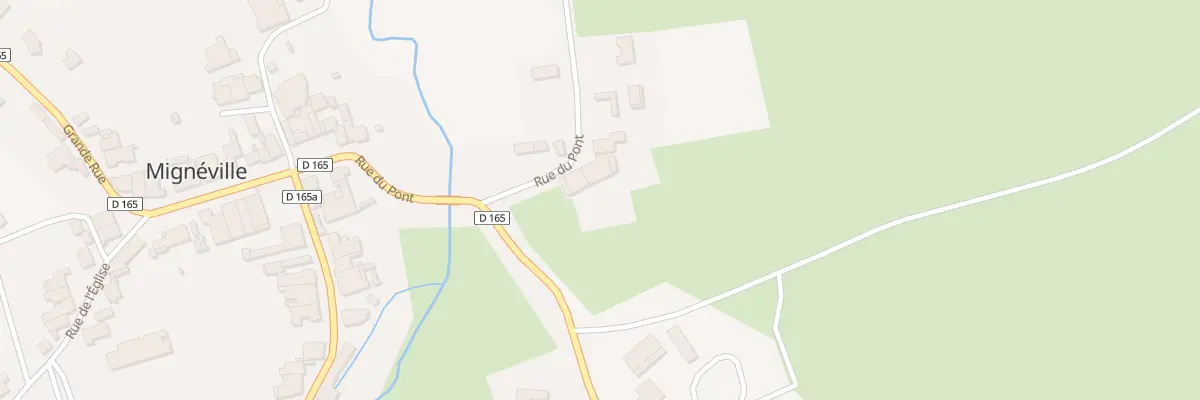 Plan du 8 Rue du Pont à Mignéville