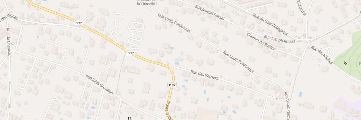 Plan du 26 Rue des Vergers à Montbéliard