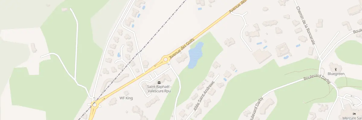 Plan du 264 Av des Golfs à Saint-Raphaël