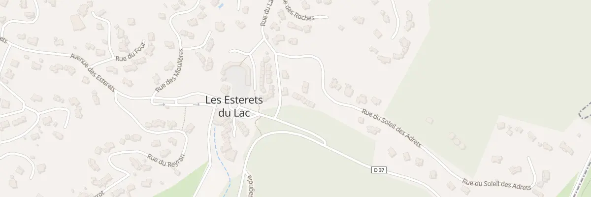 Plan de All des Aulnes à Montauroux