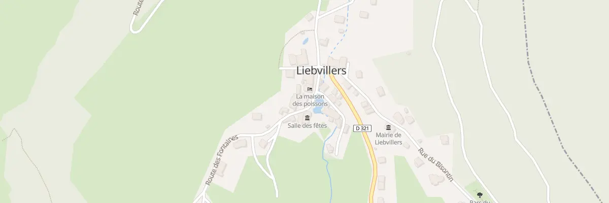 Plan du 6 Rte des Fontaines à Liebvillers