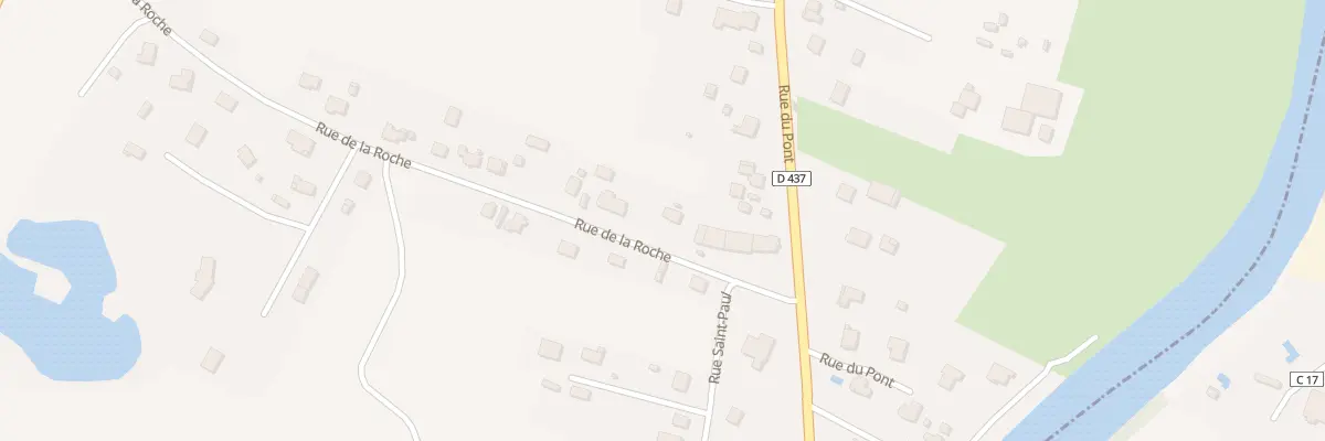 Plan du 8 Rue de la Roche à Mathay