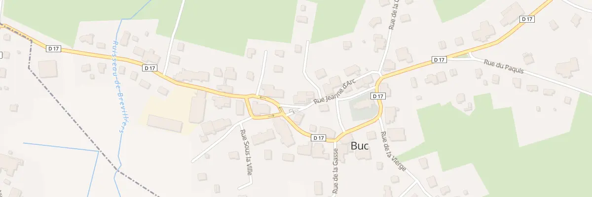 Plan du 6 Rue Jeanne d’Arc à Buc