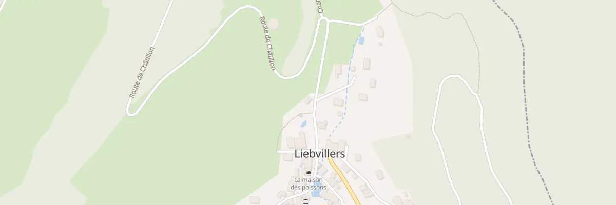 Plan du 1 Rte de Chatillon à Liebvillers