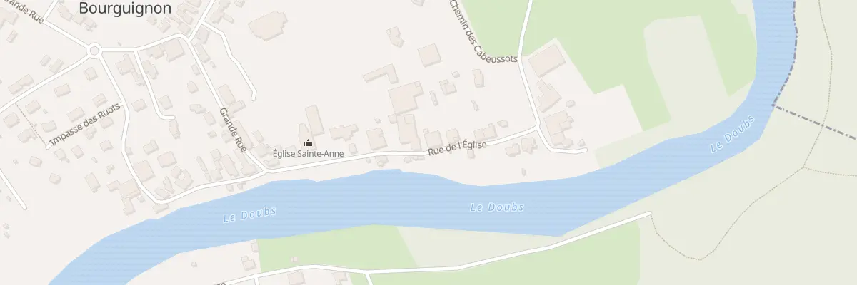 Plan du 15 Rue de l’Église à Bourguignon