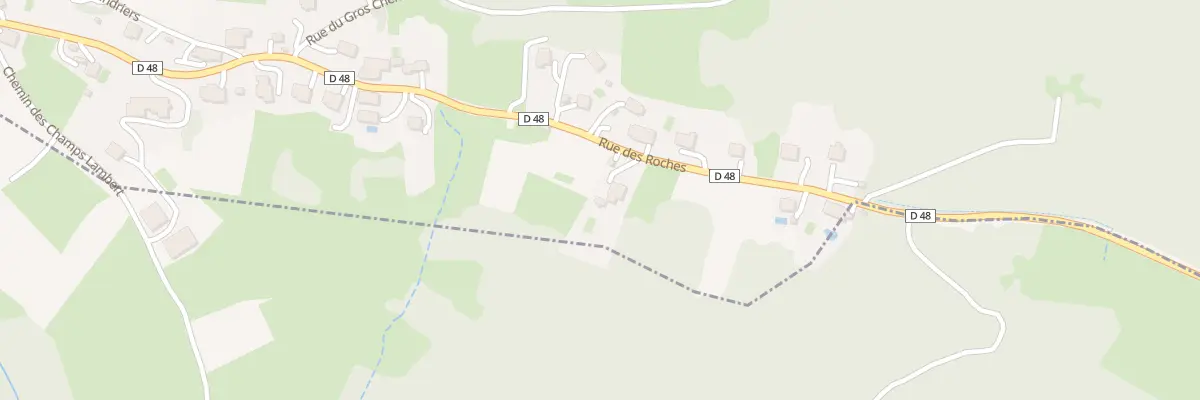 Plan du 9 Rue des Roches à Auxelles-Haut