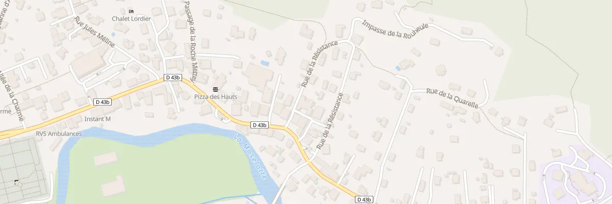 Plan du 48 Rue de la Resistance à Saulxures-sur-Moselotte