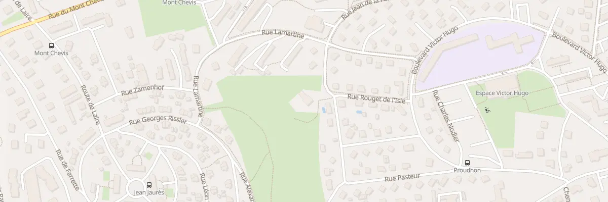 Plan du 15 Rue Jean Jacques Rousseau à Montbéliard