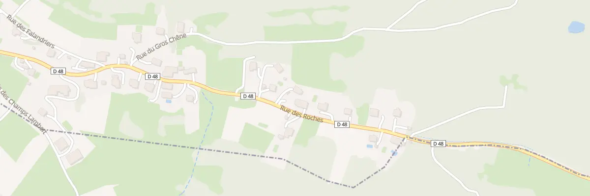 Plan du 10 Rue des Roches à Auxelles-Haut
