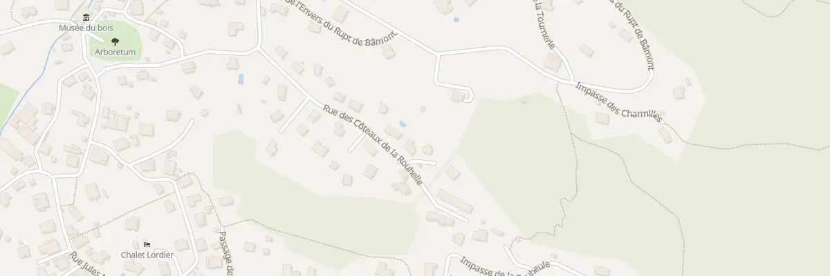 Plan du 205 Rue des Côteaux de la Rouhelle à Saulxures-sur-Moselotte