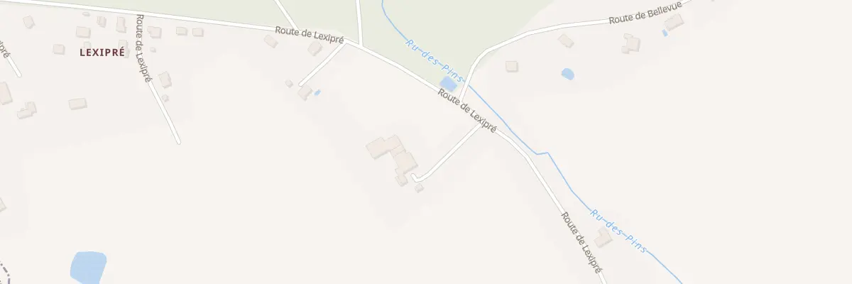 Plan du 25 Rte de Lexipré aux Poulières