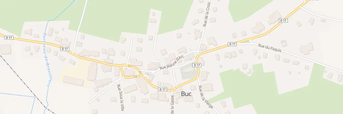 Plan du 4 Rue Jeanne d’Arc à Buc
