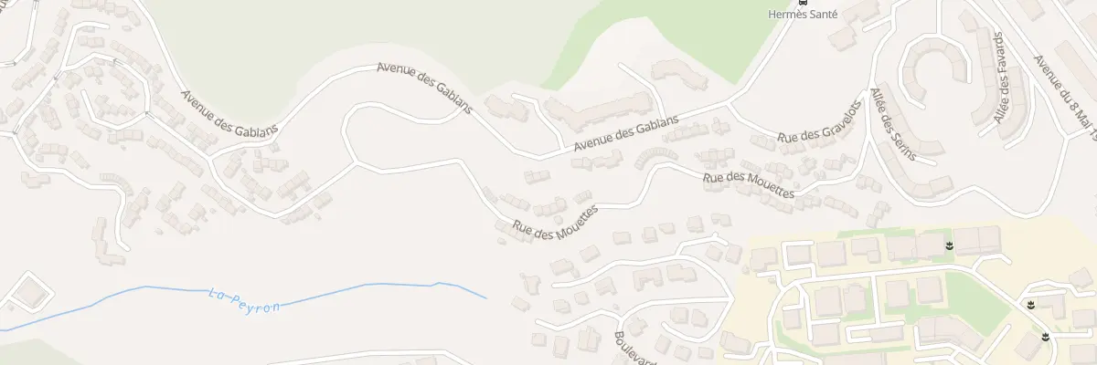 Plan du 1147 Rue des Mouettes à Saint-Raphaël