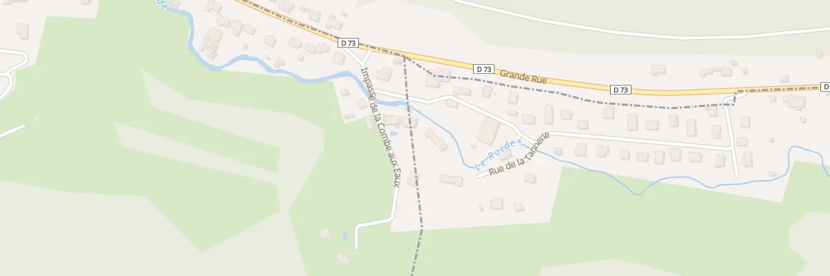 Plan du 1 Rue de l’Huilerie à Autechaux-Roide