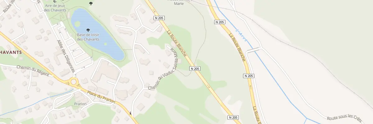 Plan du 90 Che du Viaduc Sainte Marie aux Houches
