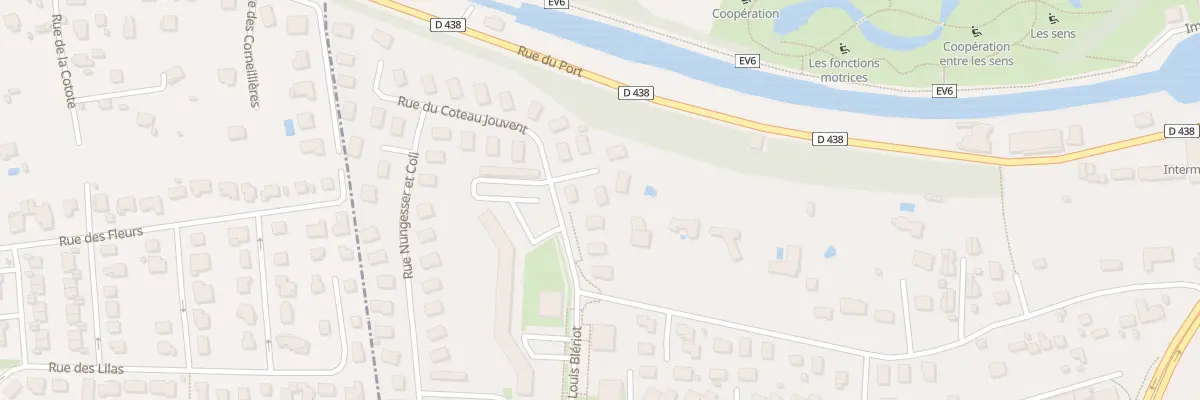 Plan du 58 Rue du Coteau Jouvent à Montbéliard