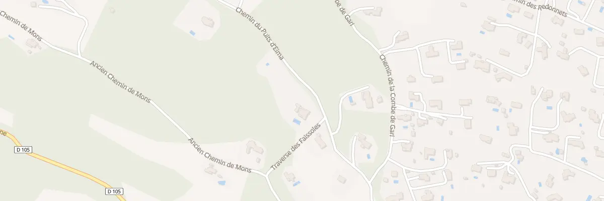 Plan du 647 Che du Puits d’Eima à Saint-Cézaire-sur-Siagne