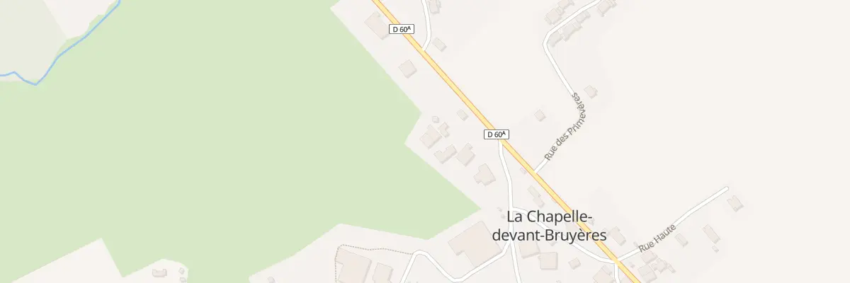 Plan du 229 Rue des Fusillés à La Chapelle-devant-Bruyères