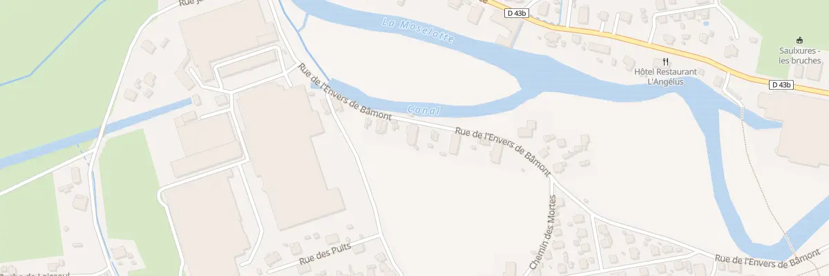 Plan du 272 Rue de l’Envers de Bamont à Saulxures-sur-Moselotte