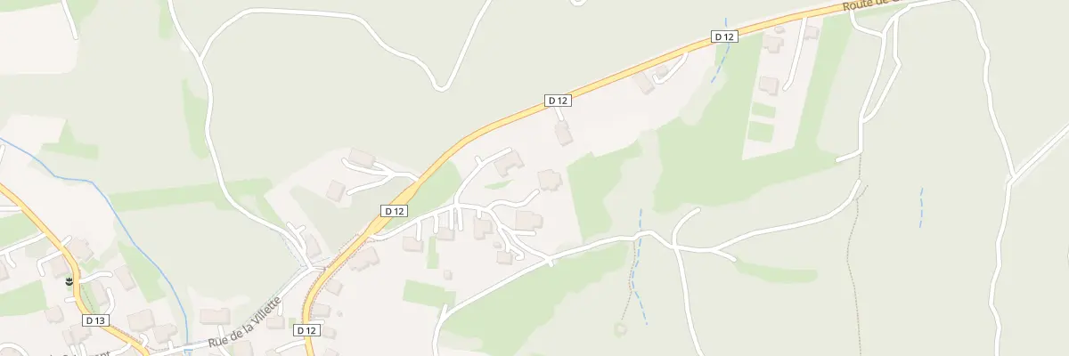 Plan du 3 Che Bourguignons à Auxelles-Bas