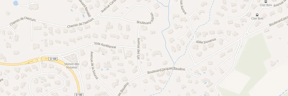 Plan du 104 Av des Lys à Saint-Raphaël