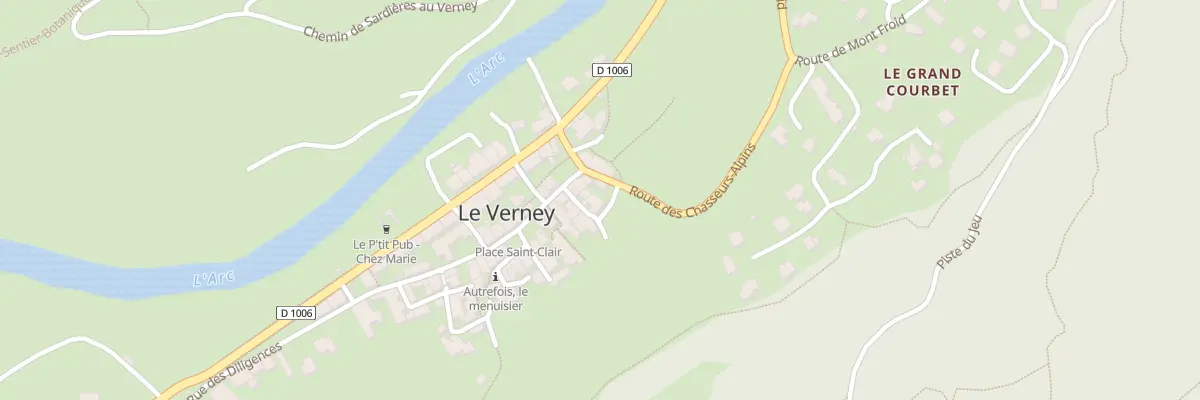 Plan du 5148 Le Verney à Val-Cenis