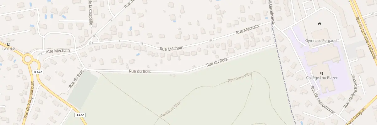 Plan du 44 Rue Méchain à Courcelles-lès-Montbéliard