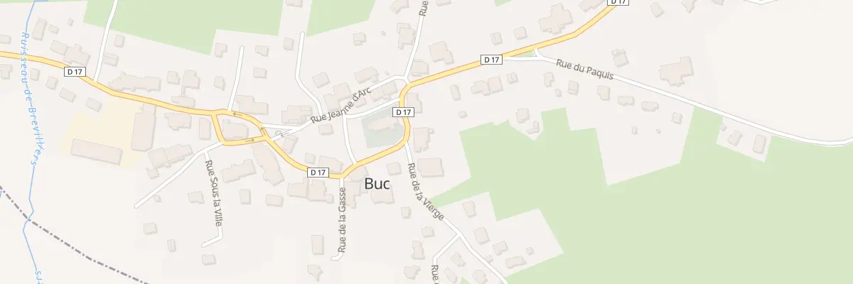 Plan du 3 Rue Charles de Gaulle à Buc