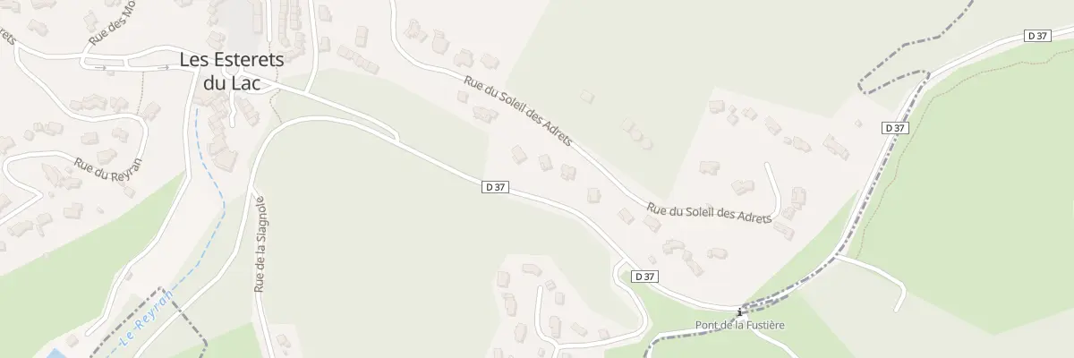 Plan du 12 Rue du Soleil des Adrets à Montauroux