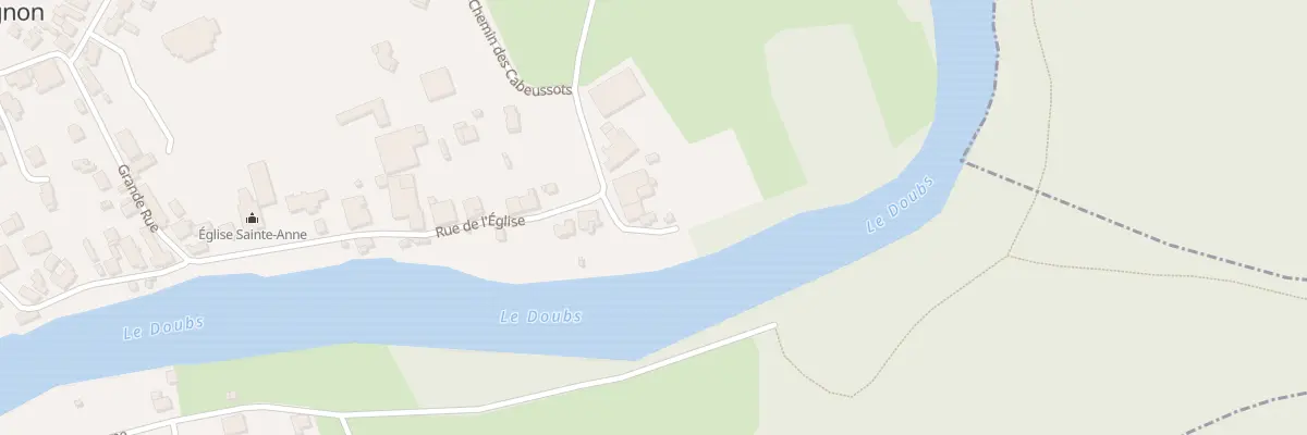 Plan du 29 Rue de l’Église à Bourguignon