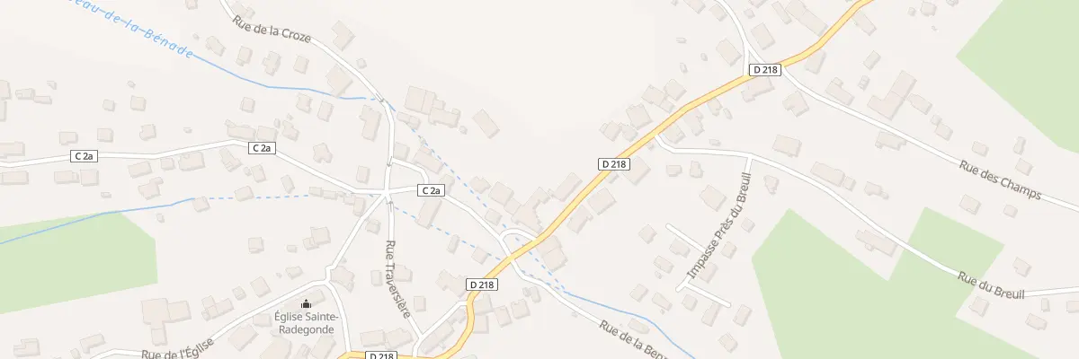Plan du 2B Rue de Chenebier à Châlonvillars