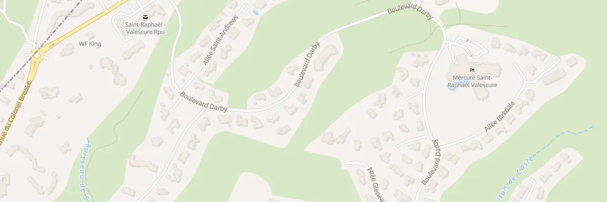 Plan du 420 Bd Darby à Saint-Raphaël