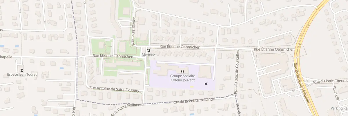 Plan du 30 Rue Etienne Oehmichen à Montbéliard
