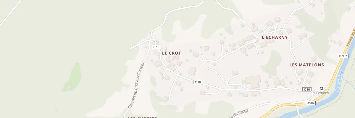 Plan du 524 Rte du Crot à Sixt-Fer-à-Cheval