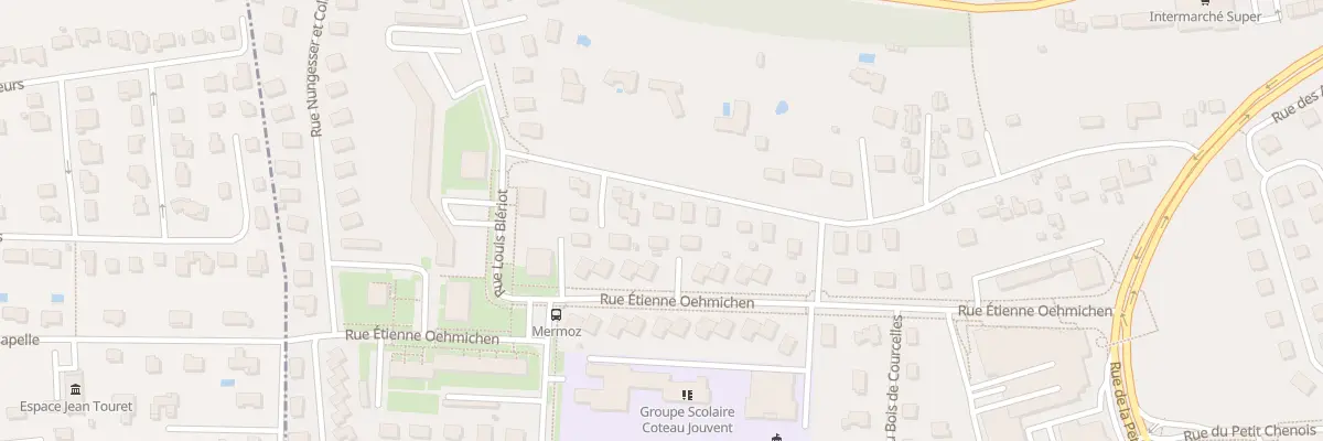 Plan du 39 Rue du Coteau Jouvent à Montbéliard