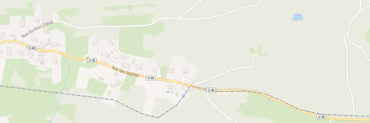 Plan du 2 Rue des Roches à Auxelles-Haut