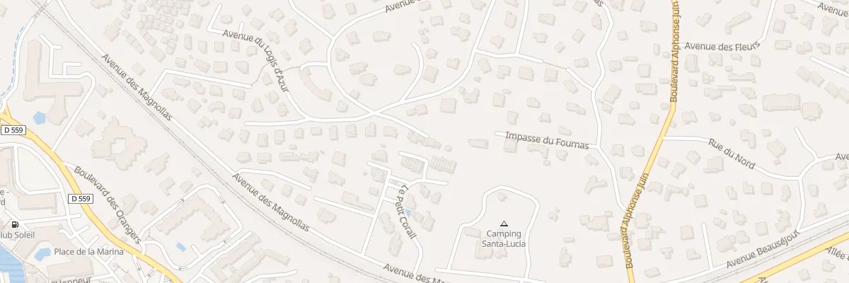 Plan du 285 Av du Val de l’Air à Saint-Raphaël