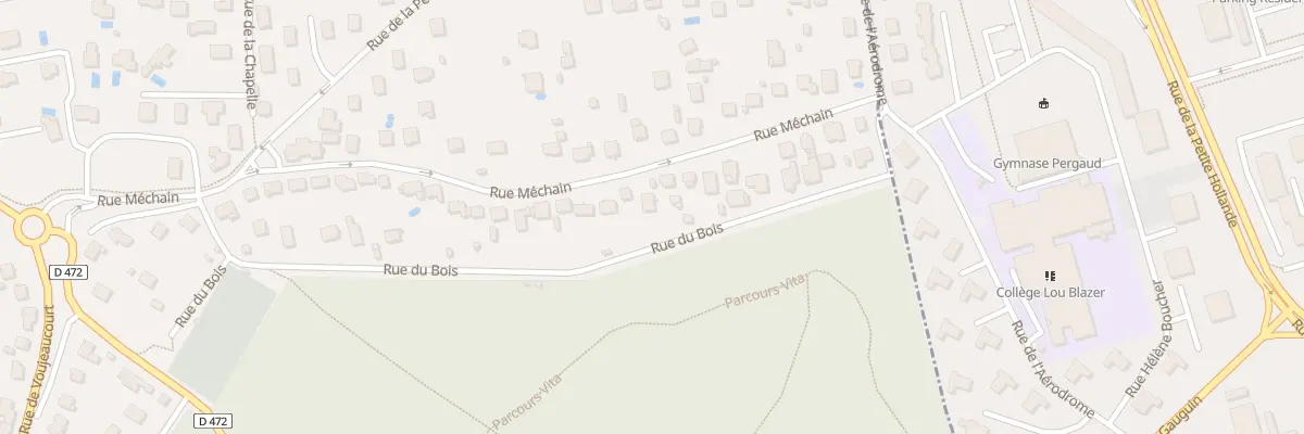 Plan du 50 Rue Méchain à Courcelles-lès-Montbéliard