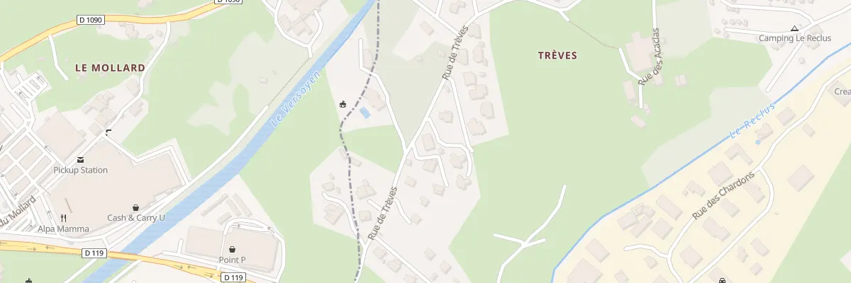 Plan du 7C Rue de Trèves à Séez
