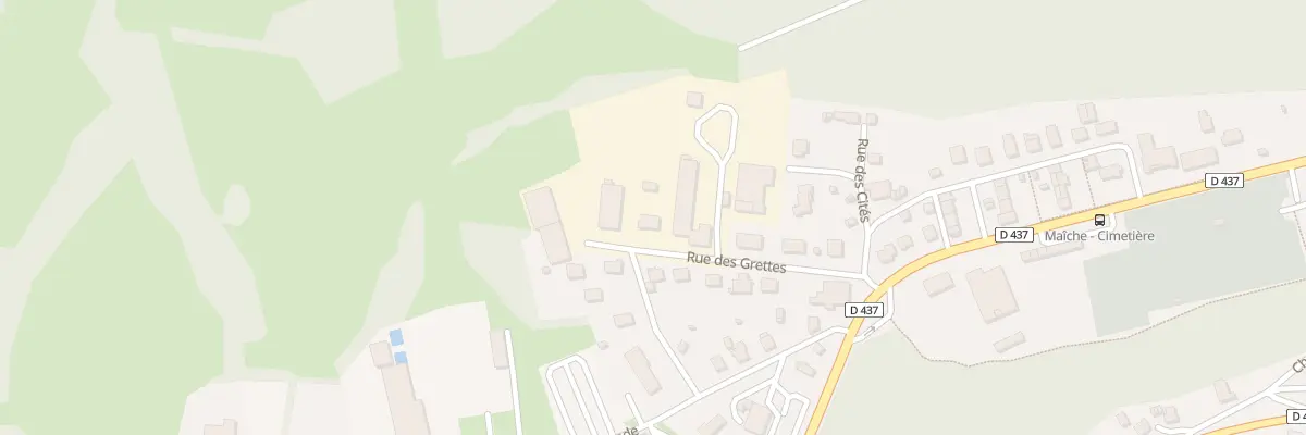 Plan du 8 Rue des Grettes à Maîche